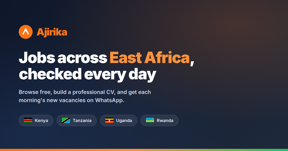 Learning Instructor Course Education & Training Jobs in Tanzania (11 open) | Ajirika